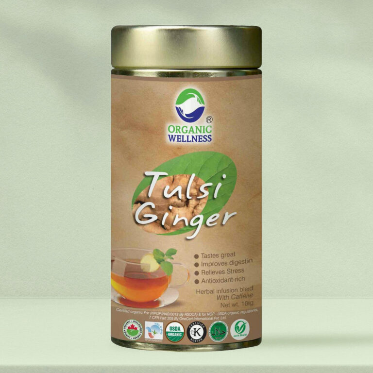 Tulsi Ginger 100 grams Tin Pack